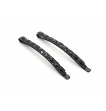 Barrettes strass noires bis Barrettes strass noires bis