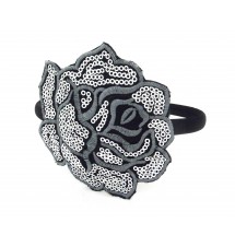 Serre-tête fleur à sequins 2