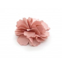 Pince crocodile/broche fleur rose dos Pince crocodile/broche fleur rose dos