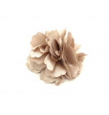 Pince crocodile/broche fleur nude dos Pince crocodile/broche fleur nude dos