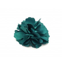 Pince crocodile/broche fleur vert dos Pince crocodile/broche fleur vert dos