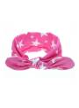 Headband bébé motif étoile rose
