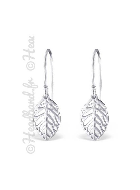 Boucles d'oreilles argent 925