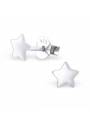 Boucles d'oreilles motif étoile argent 925