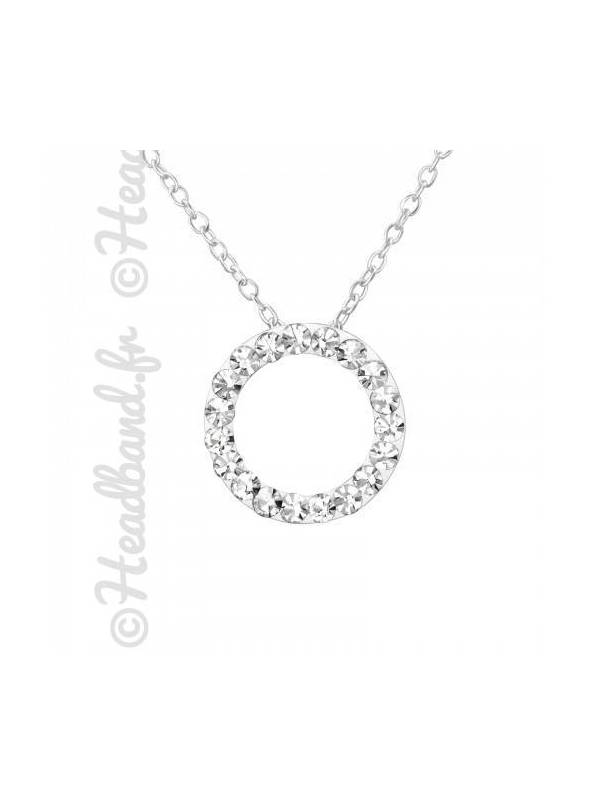 collier argent pendentif rond collier argent pendentif rond
