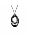 Collier cristal Swarovski silver night