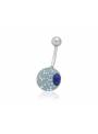 Piercing nombril romantique cristaux Swarovski®