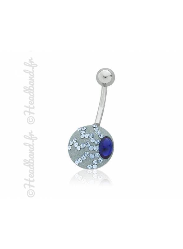 Piercing nombril romantique cristaux Swarovski®