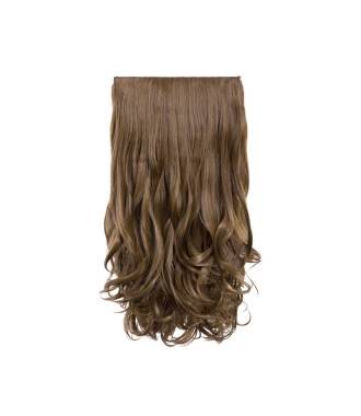 Extensions à clips 5 bandes 50 cm - Blond foncé