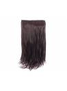 Extensions 3 bandes raides 60 cm - Châtain chocolat