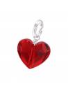 Charms Swarovski cristal coeur rouge