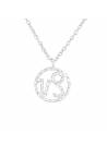 Collier argent signe astro capricorne