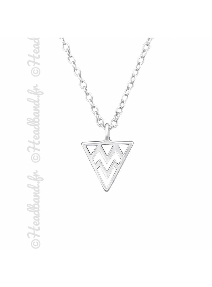 collier argent aztèque collier argent aztèque