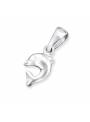 Pendentif enfant dauphin argent 925