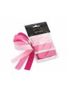 Lot de 3 rubans cheveux rose
