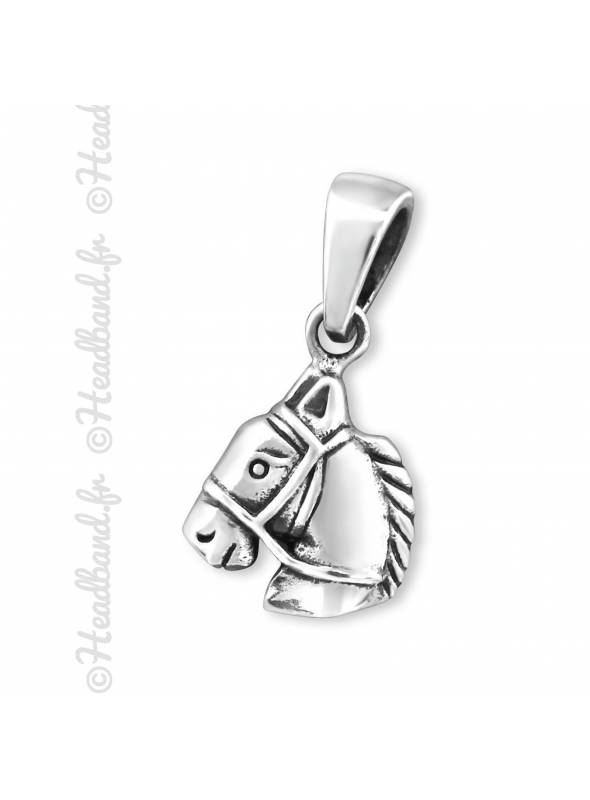 Pendentif cheval argent 925