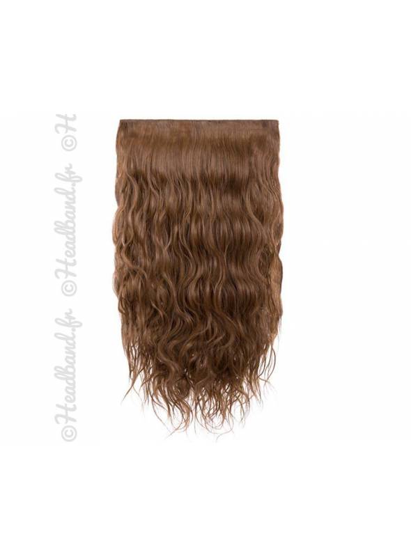 Extensions 3 bandes boucles wavy 50 cm - Châtain doré