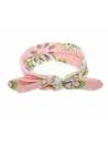 Bandeau enfant noeud rose pale