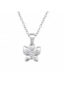 Collier papillon enfant argent 925