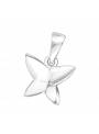 Pendentif enfant papillon argent massif