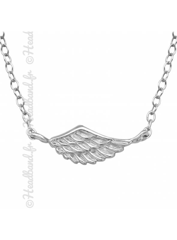 Collier aile d'ange argent 925