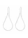 Boucles d'oreilles goutte argent