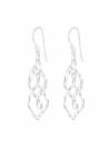 Boucles d'oreilles tortillons en argent