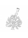 Pendentif arbre de vie strass argent 925