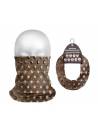 Headband trail homme trous filet kaki