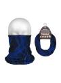 Bandeau multi-positions unisexe lignes bleu