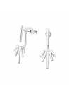 Clous d'oreilles tiges inversées en argent