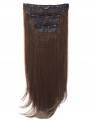 Extensions 3 bandes raides 60 cm - Brunette