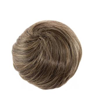 Postiche cheveux chignon messy - Caramel