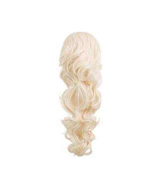 Postiche cheveux ponytail 55 cm - Blond très clair