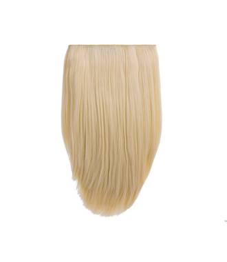 Extensions à clip raides 60 cm - Blond platine