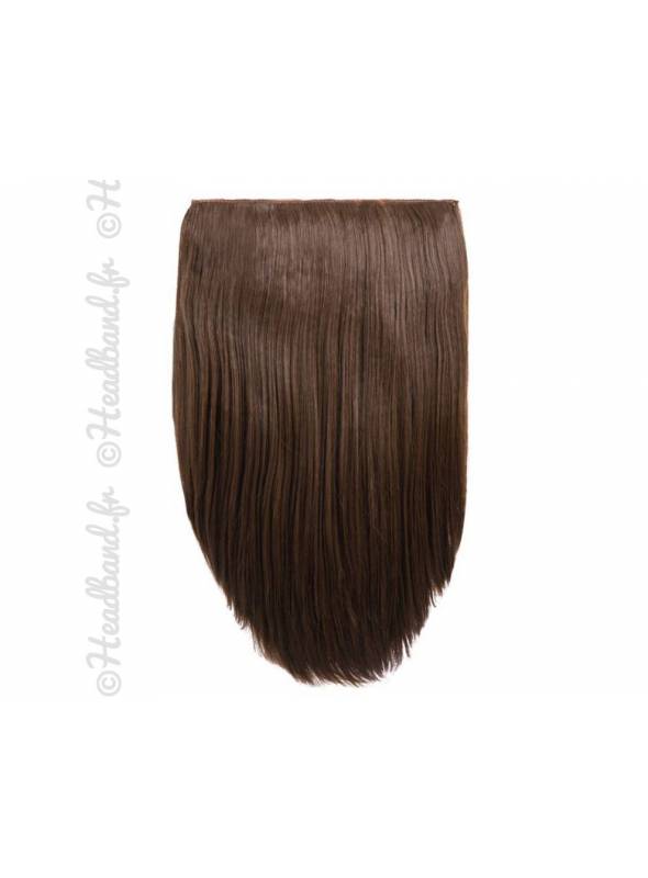 3 bandes extensions raides 60 cm - Châtain chocolat