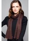 Echarpe marron