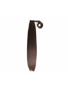 Postiche queue de cheval lisse 66 cm - Brunette
