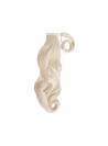 Postiche queue de cheval ondulée 66 cm - Blond clair