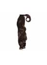 Postiche queue de cheval ondulée 66 cm - Brunette