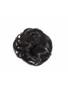 Postiche chouchou chignon flou - Noir