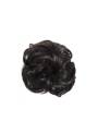 Postiche chouchou chignon flou - Brun