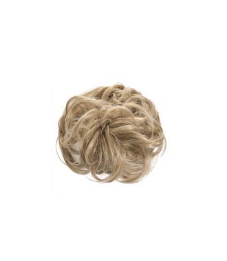 Postiche chouchou chignon flou - Blond clair