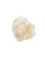 Postiche chouchou chignon flou - Blond platine