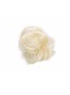Postiche chouchou chignon flou - Blond platine
