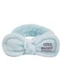 Bandeau maquillage soin poudré en peluche