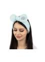 Bandeau maquillage soin poudré en peluche