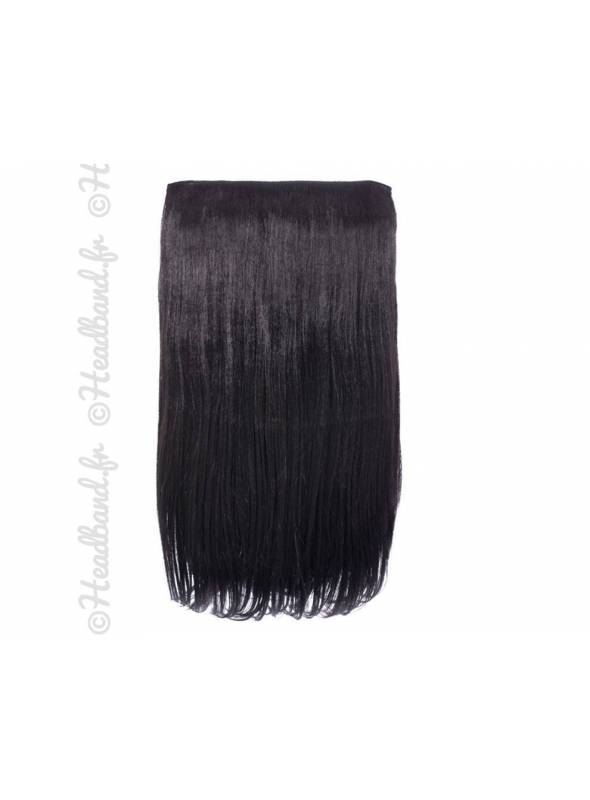 Monobande cheveux raides 60 cm - Brun