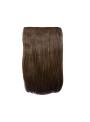 Monobande cheveux raides 60 cm - Châtain caramel