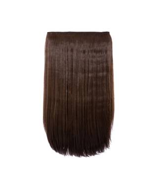 Monobande cheveux raides 60 cm - Châtain noisette